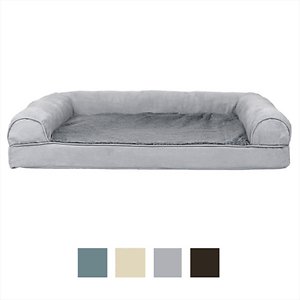 FurHaven Plush & Suede Orthopedic Sofa Dog Bed