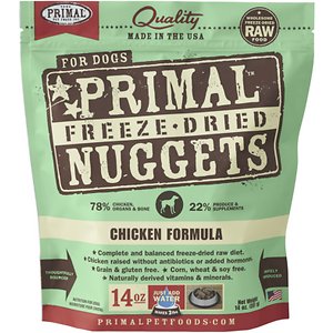 Primal Chicken Formula Nuggets Freeze-Dried Dog Food