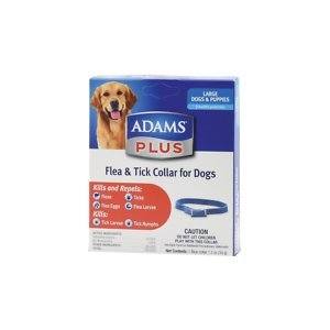 Adams Plus Flea & Tick Collar for Large Dogs, 26-in